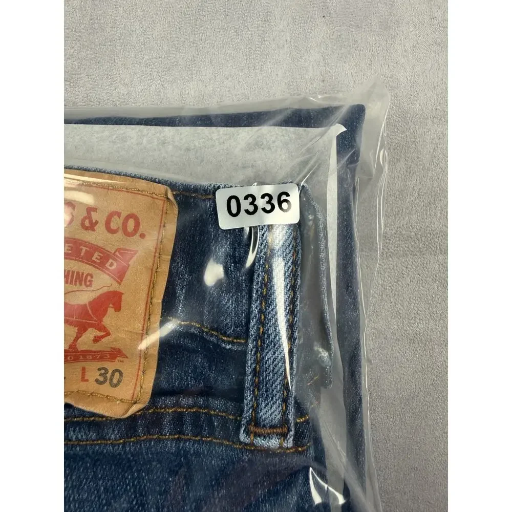 Levis 559 Relaxed Straight Mens Jeans 34x30 Medium Wash Blue Denim